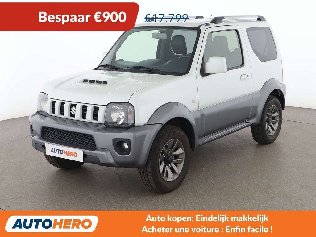 Suzuki Jimny 1.3 Comfort (bj 2017), 4 zetels, Gebruikt, Zwart, 1328 cc