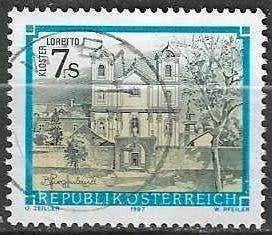 Oostenrijk 1987 - Yvert 1723 - Abdijen en Kloosters (ST), Verzenden, Gestempeld
