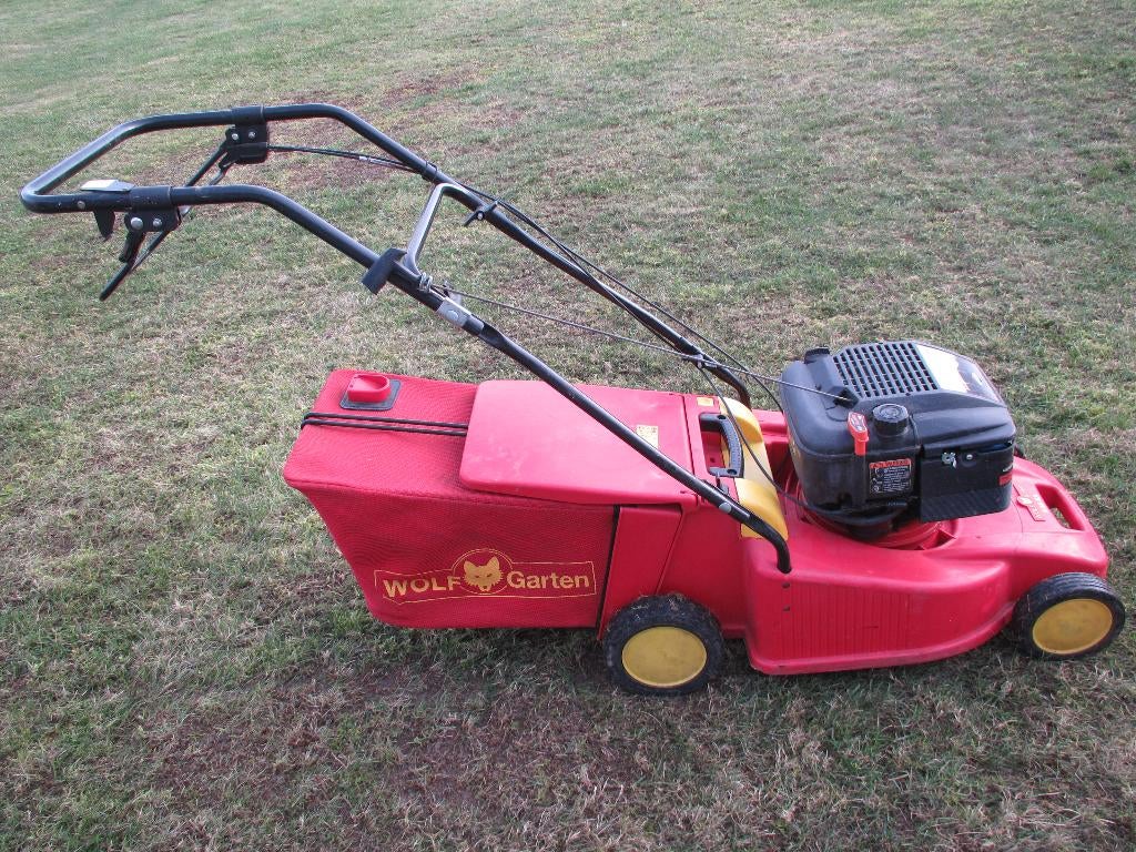 Tondeuse à gazon autoportante en parfait état., Wolf Garten, Tondeuse rotative, 40 à 49 cm, Enlèvement
