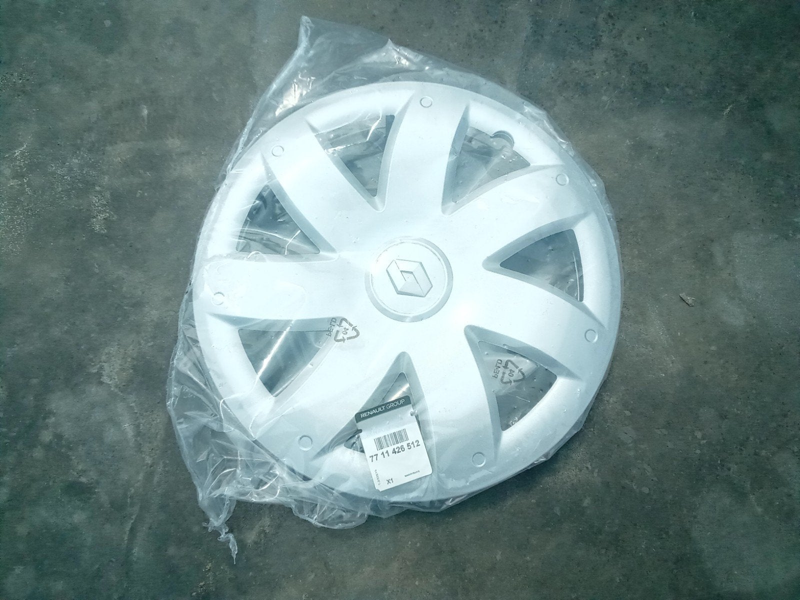 RENAULT 14 INCH WIELDOPPEN ORIGINEEL, Ophalen of Verzenden, Nieuw