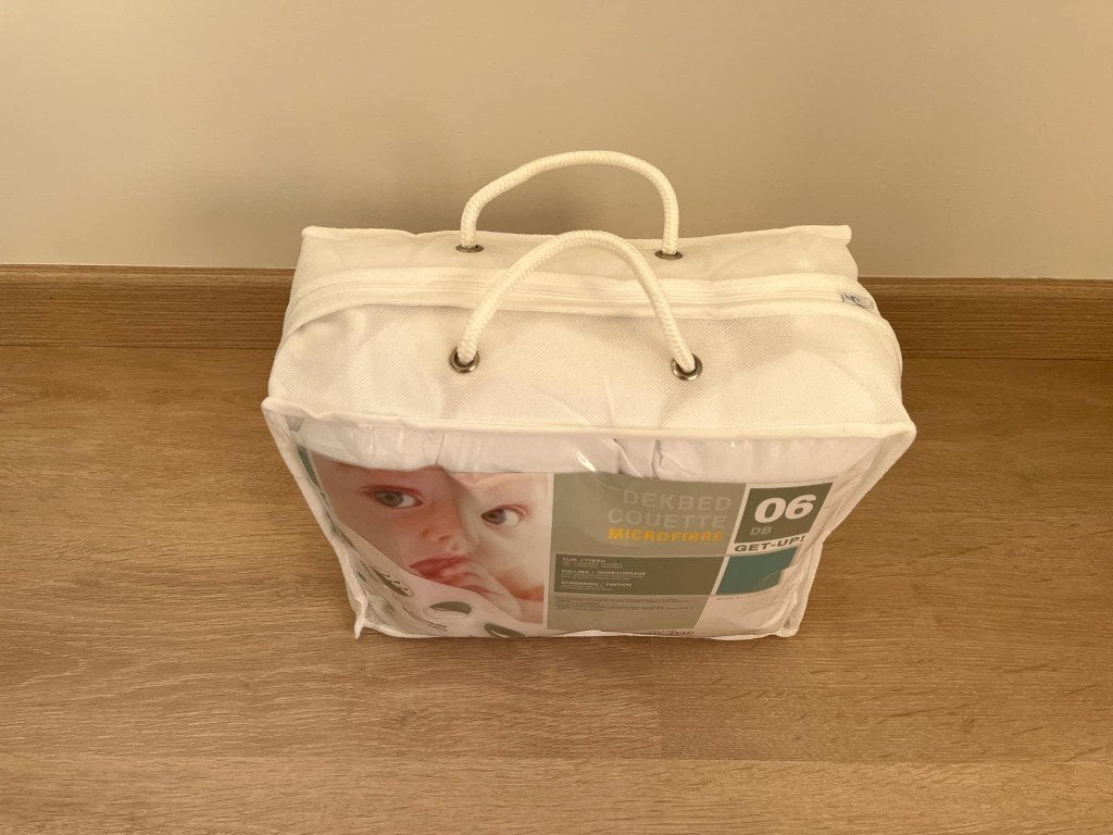 Dekbed peuterbed, Kinderen en Baby's, Ophalen, Jongetje of Meisje, Wit, Nieuw