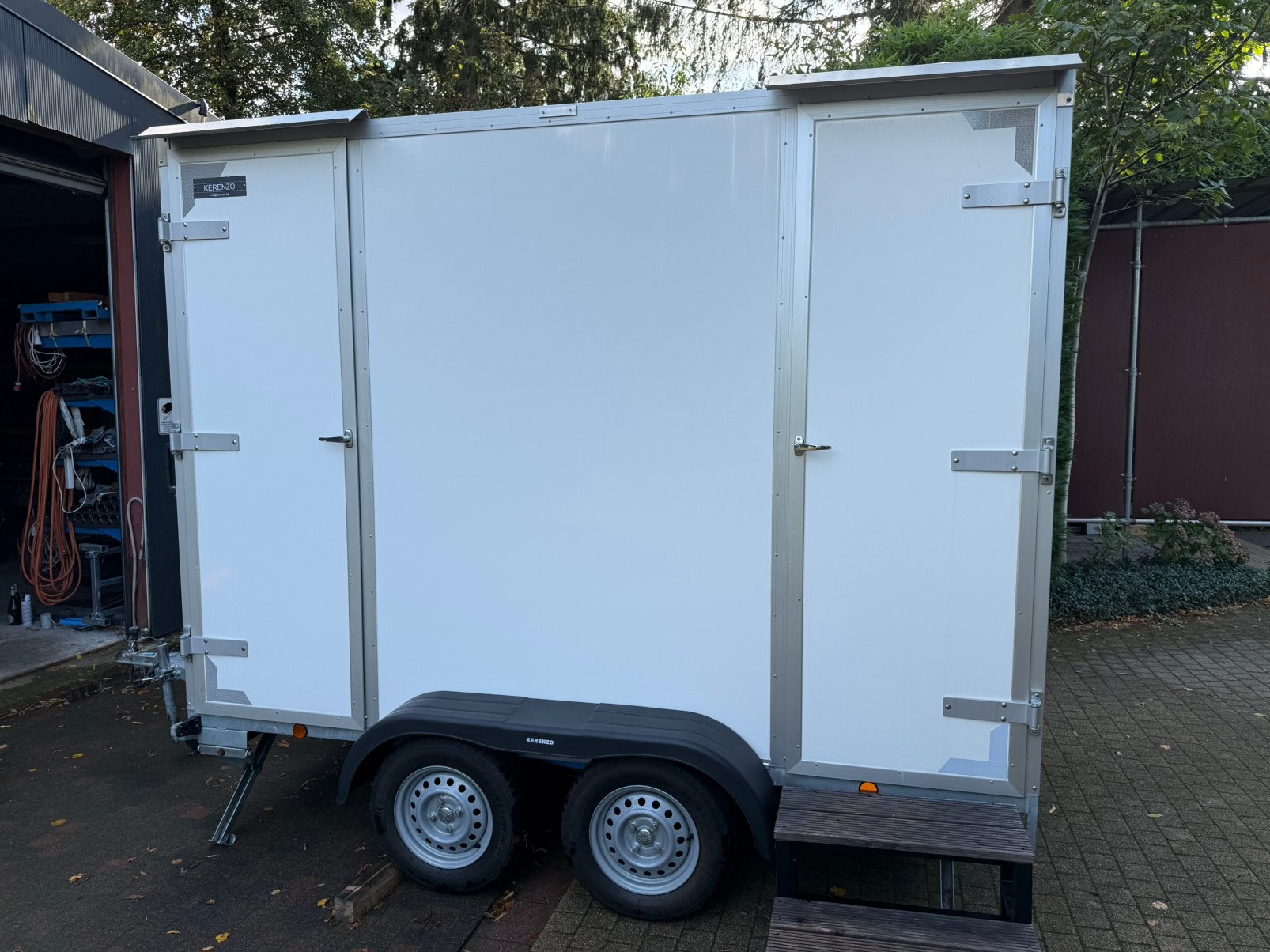 Luxe Mobiele badkamer aanhangwagen  750 kg, Enlèvement, Comme neuf