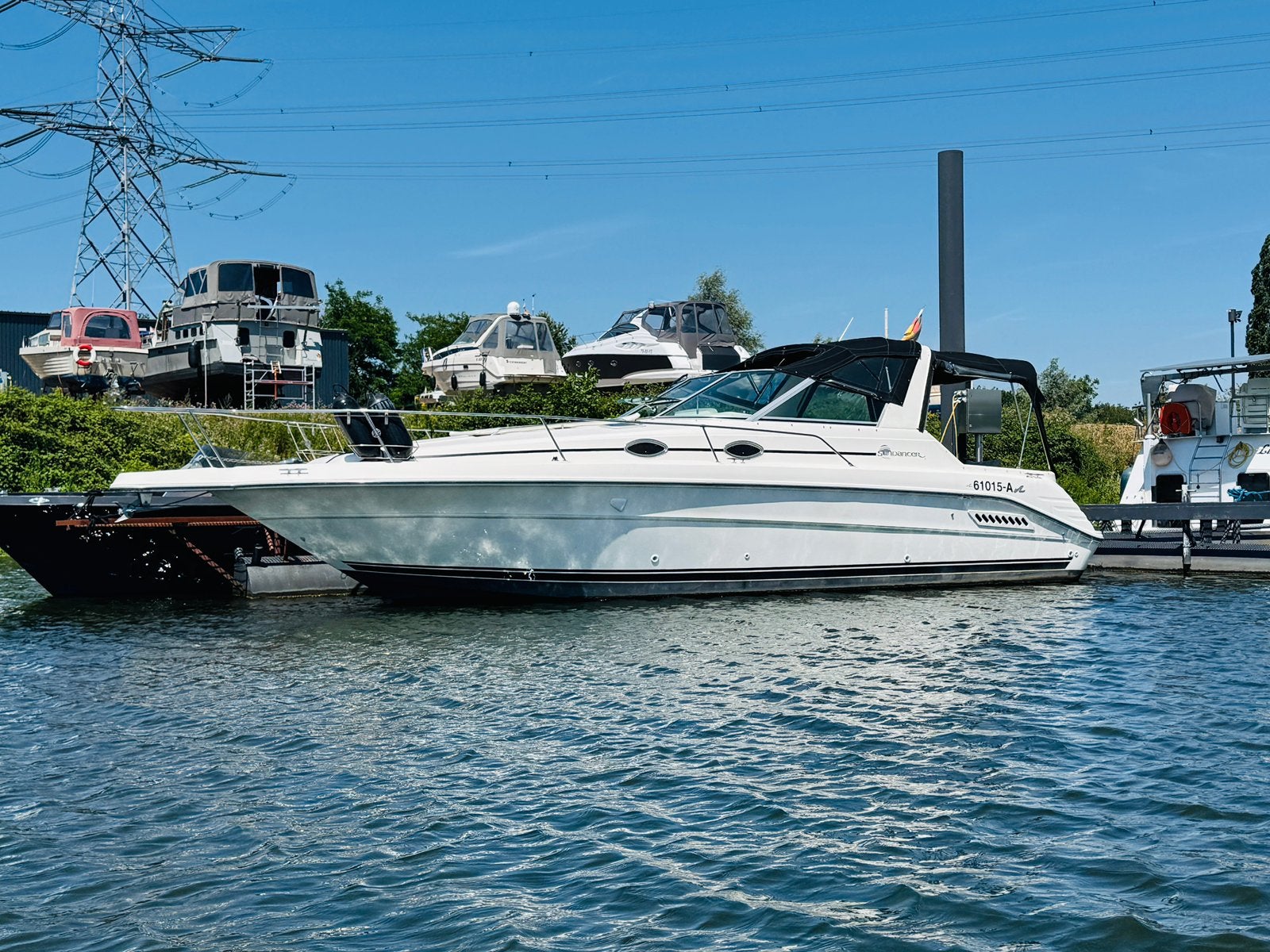 Sea ray 300 - 1999 - vaste assen, Watersport en Boten, Gebruikt, Binnenboordmotor, Polyester, Sea Ray