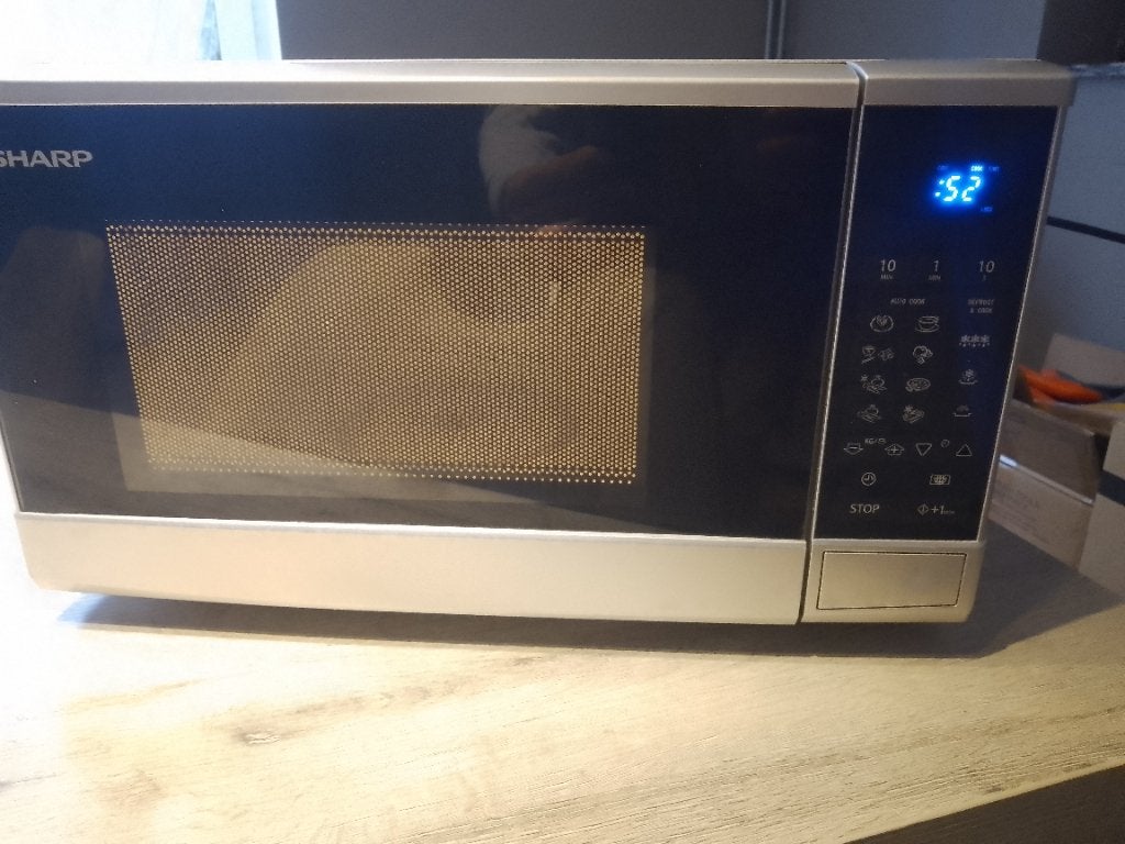 Micro ondes SHARP R270S, Electroménager, Moins de 45 cm, Enlèvement, Utilisé, À Poser
