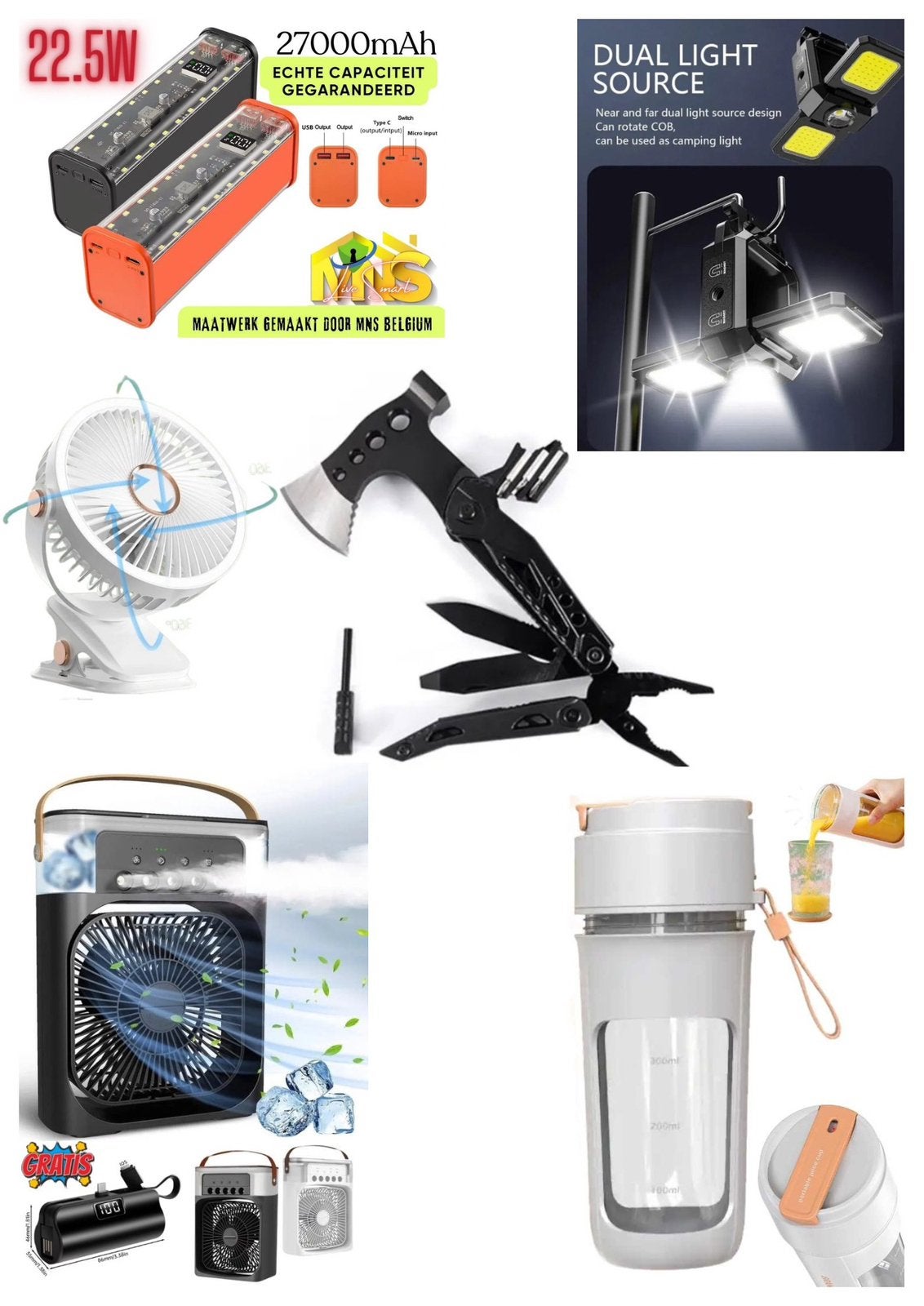 Les essentiels du camping