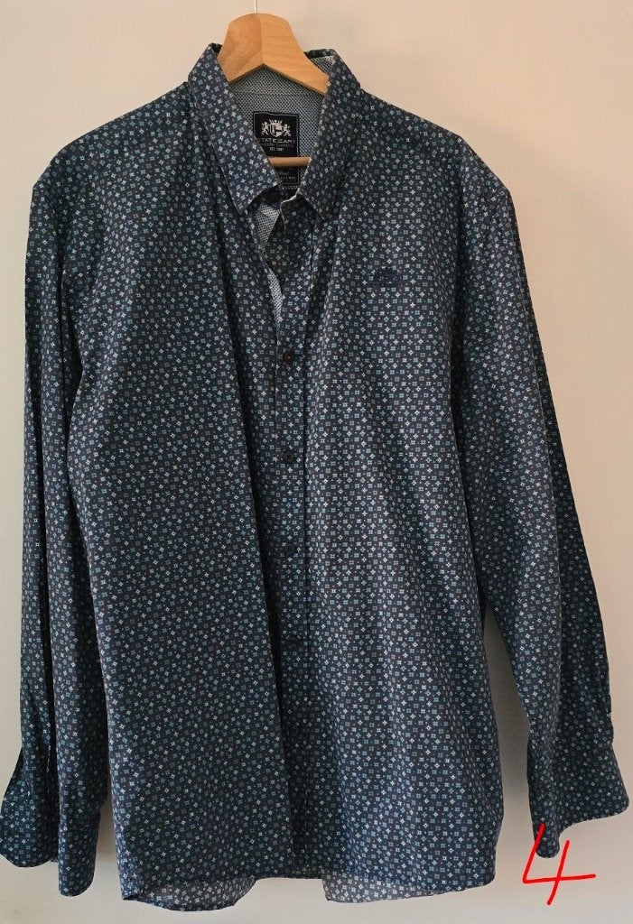 Xxl hemden merken, Kleding | Heren, State of Art, Blauw, Ophalen of Verzenden, Overige halswijdtes