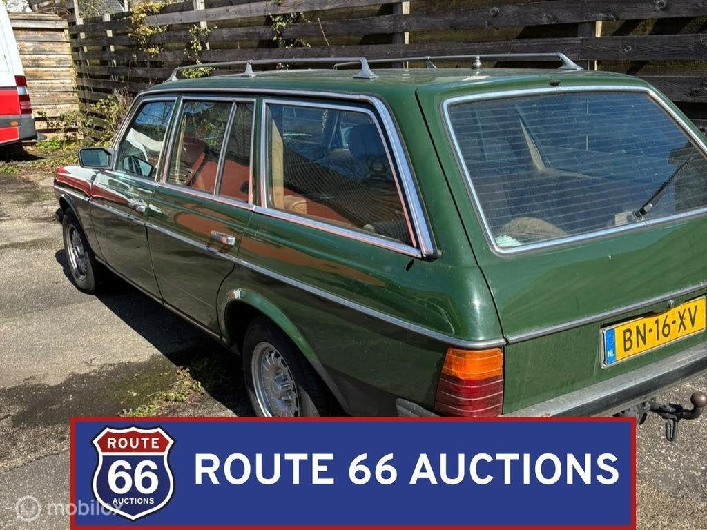 Mercedes-Benz 300 TD | 1983 | Route 66 Auctions, Auto's, Zwart, Mercedes-Benz, Bedrijf, Handgeschakeld