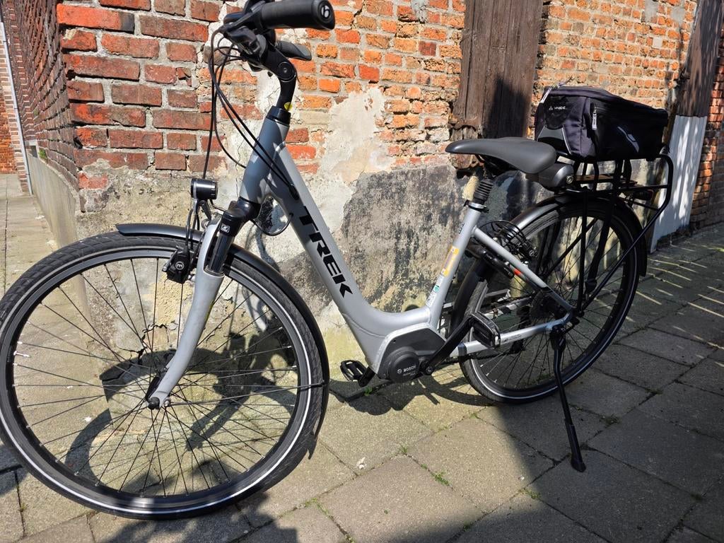 Elektrische fiets - dames - Trek, 47 tot 51 cm, Ophalen, Gebruikt, Overige merken