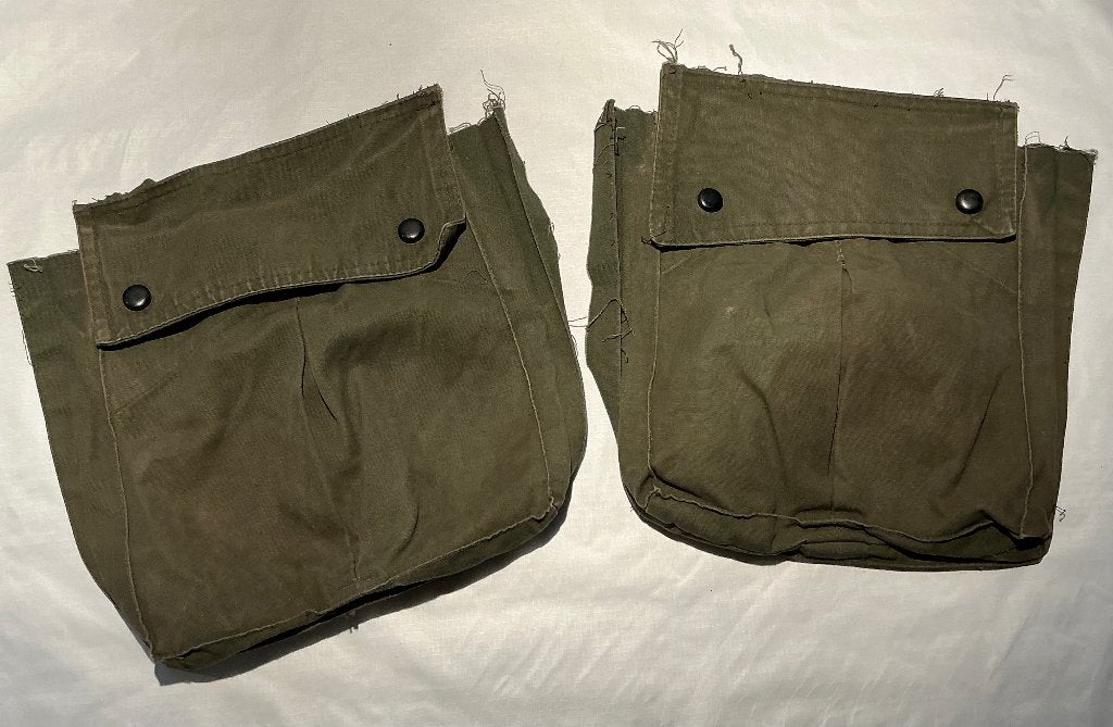 US WWII WO2 Reenactor zakken M-43 broek rigger made, Verzamelen, Ophalen of Verzenden