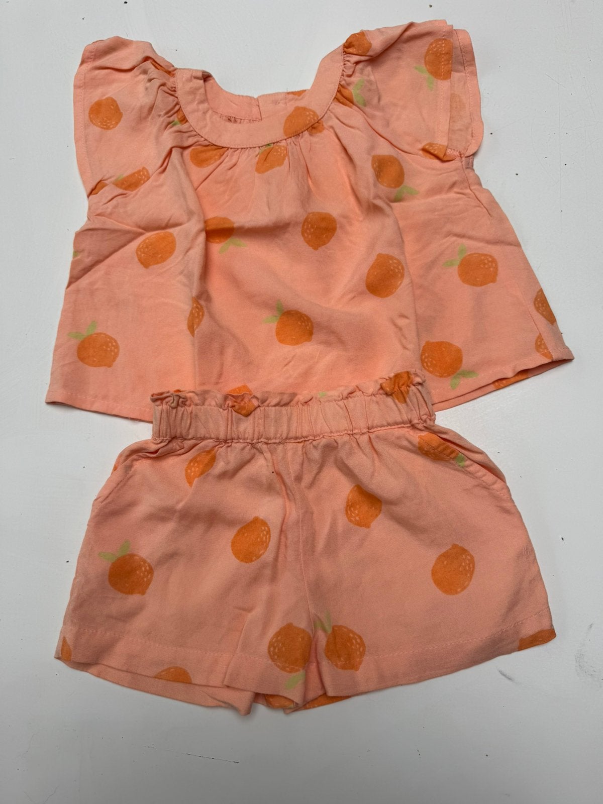 Zomersetje : hemdje en broek maat 68, Enfants & Bébés, Vêtements de bébé | Taille 68, Enlèvement ou Envoi, Comme neuf, Fille, Ensemble