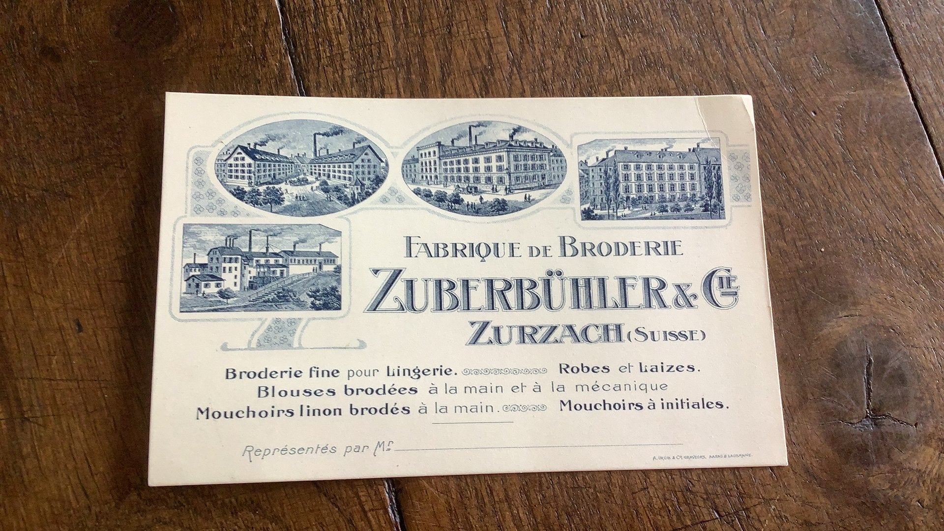 Kaart reclame lingerie, Verzamelen, Ophalen of Verzenden