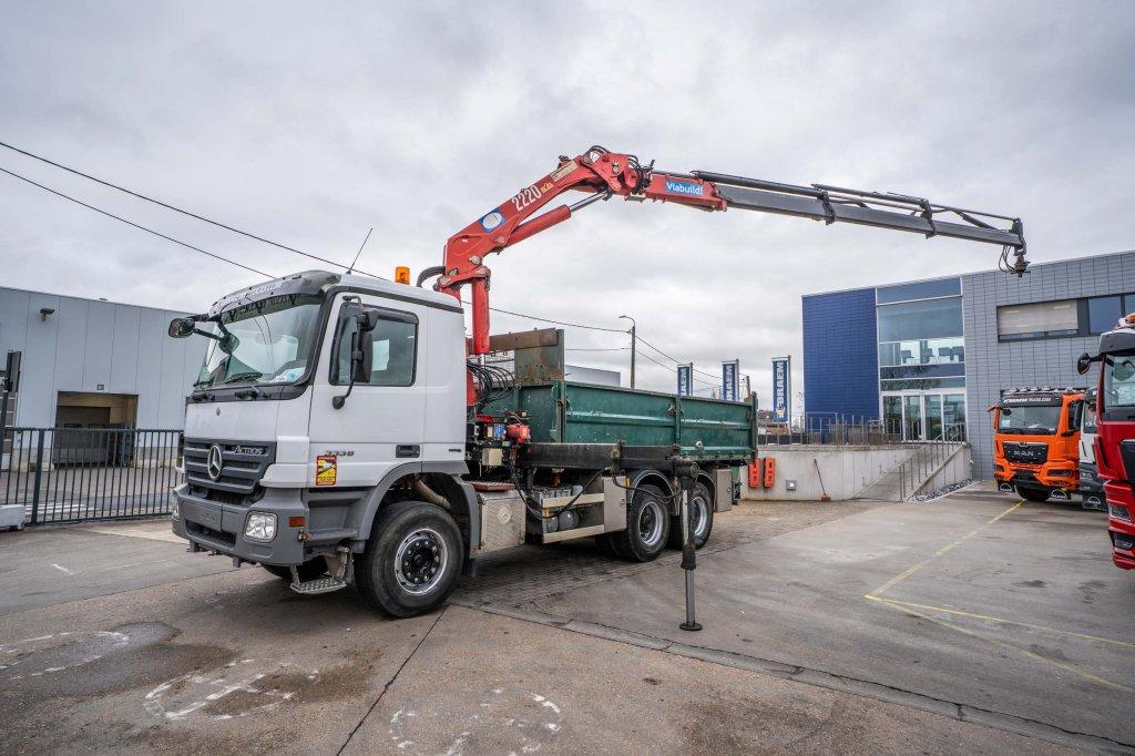 Mercedes-Benz ACTROS 3336 K-E5-HMF 2220 K3 (bj 2008), Auto's, Vrachtwagens, Automaat, Euro 5, Achterwielaandrijving, 360 pk