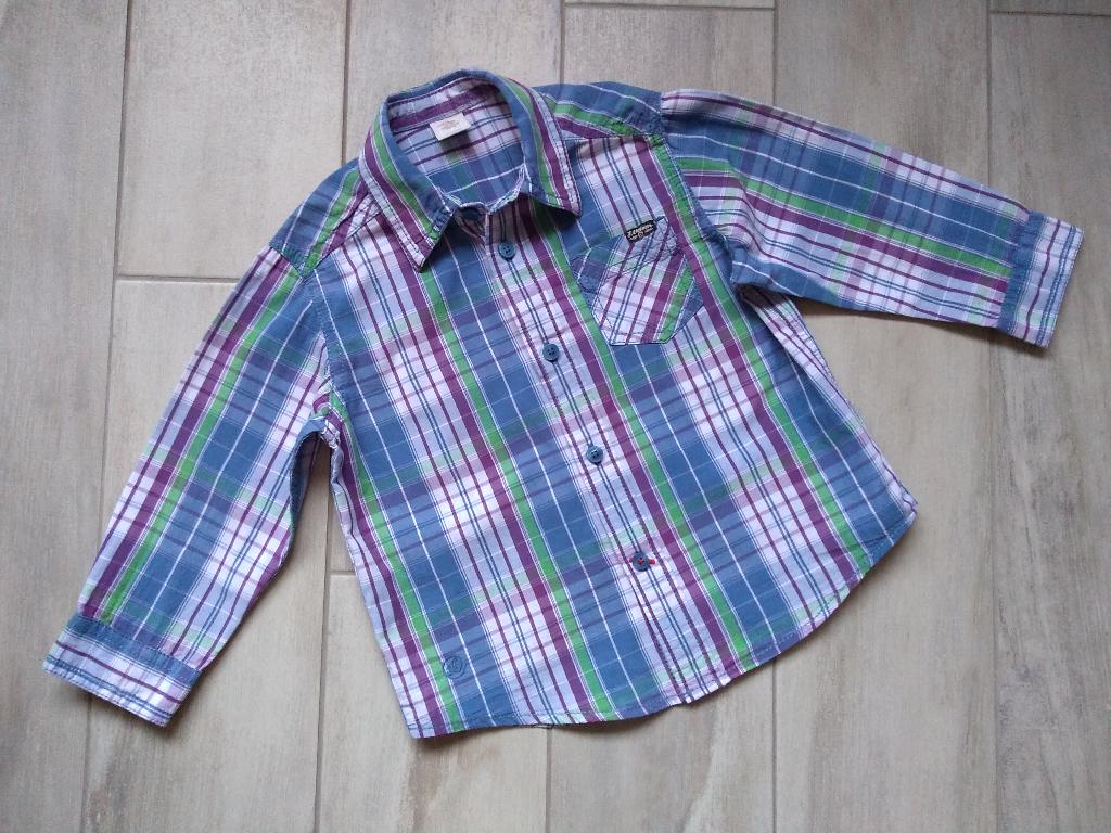 ★ M92/98 - Hemd s.Oliver, Kinderen en Baby's, Kinderkleding | Maat 92, S. OLIVER., Overhemd of Blouse, Ophalen of Verzenden, Zo goed als nieuw