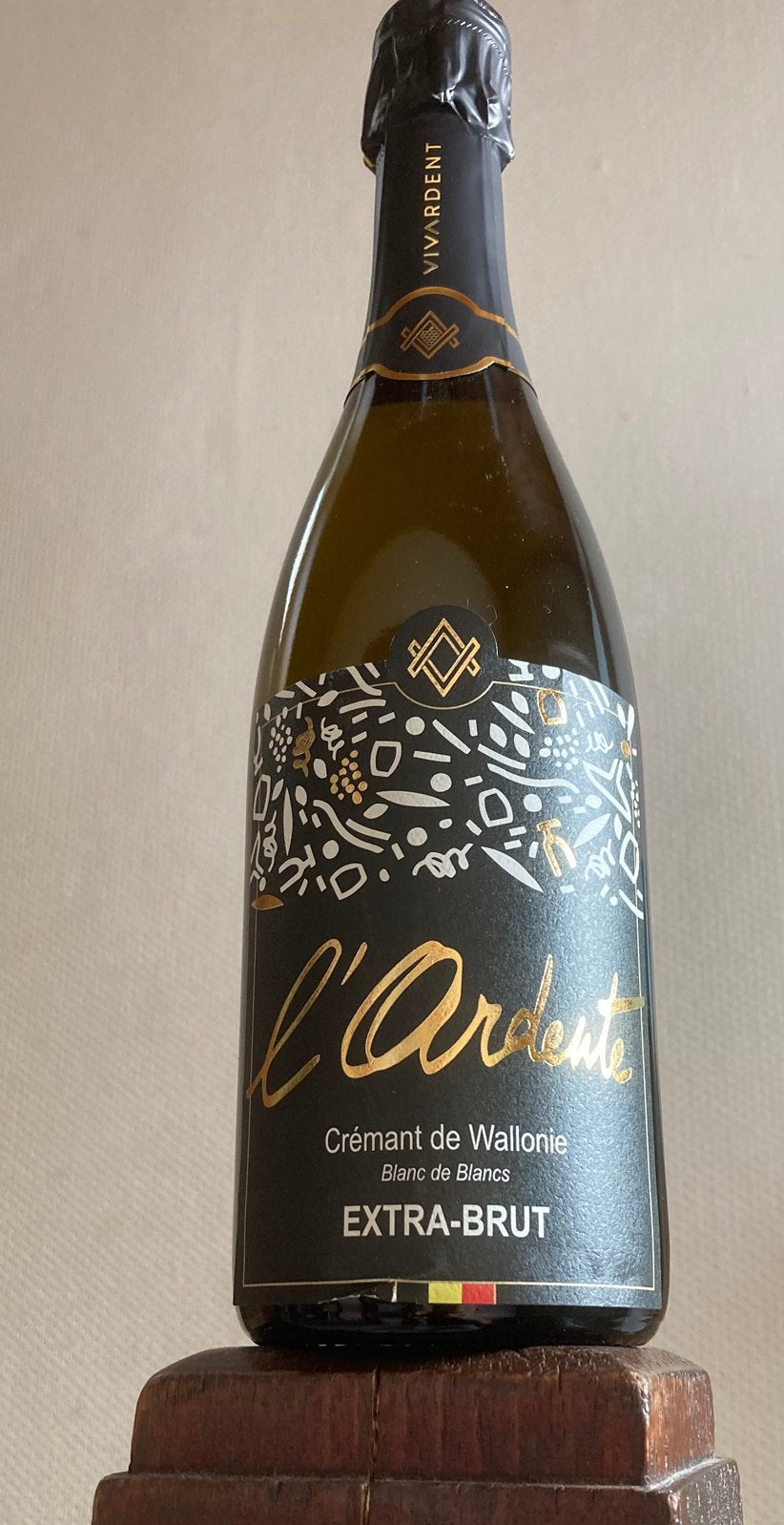 Crémant de Wallonie -Blanc de Blancs - Extra-brut, Neuf, Autres régions, Enlèvement, Autres types