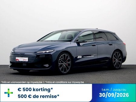 Audi S6 Avant e-tron Quattro 100 KWh - 370 kW  503 PK, Auto's, Blauw, Elektrisch, Break, S6