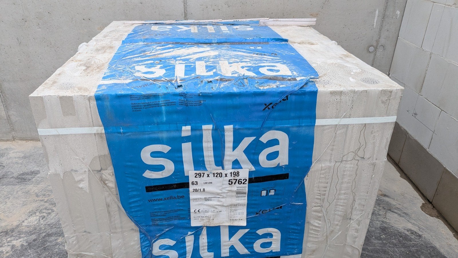 lijmblokken silka 12cm, Ophalen
