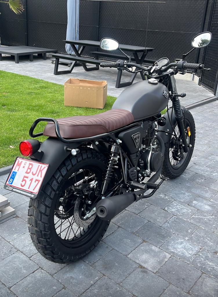 Archive scrambler 125cc NIEUW !, Fietsen en Brommers, Ophalen
