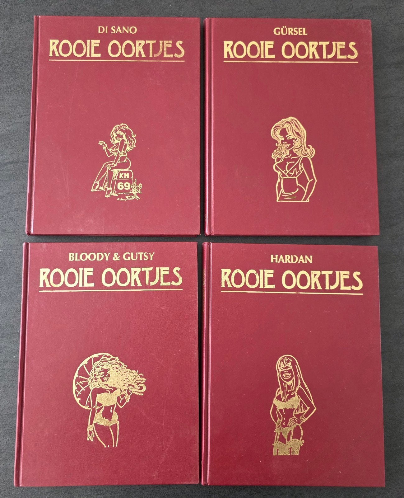 strips Hardcover: Rooie Oortjes, Ophalen of Verzenden, Zo goed als nieuw