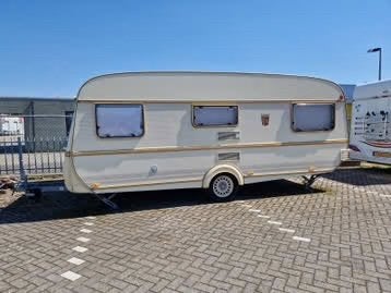 Tabbert Comtesse 515HTD, Caravanes & Camping, Grand lit, Jusqu'à 4, 6 à 7 mètres, Poêle