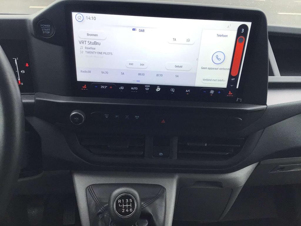 Ford custom trend 136pk 2024 12000km full/option, Auto's, Ford, Stof, Gebruikt, 4 cilinders, 136 pk