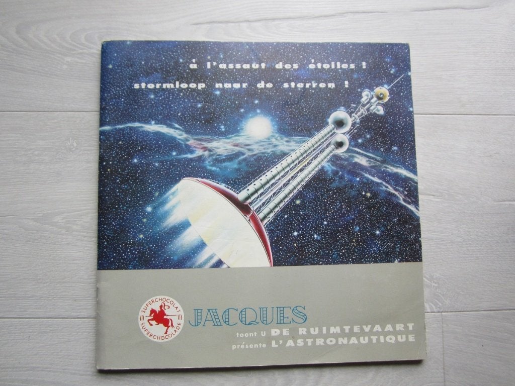Chocolat Jacques - A l'assaut des étoiles 1965 - complet, Collections, Enlèvement ou Envoi