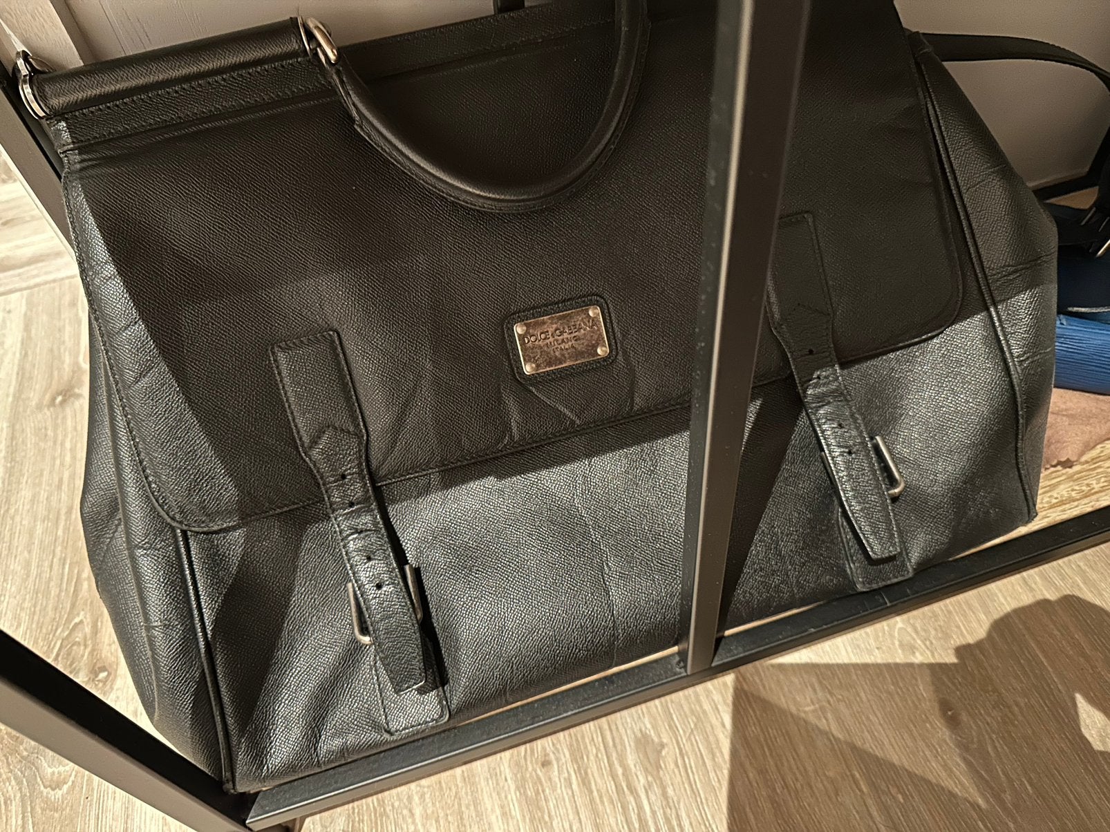 D&G weekendtas - vintage, Ophalen, Gebruikt, Zwart