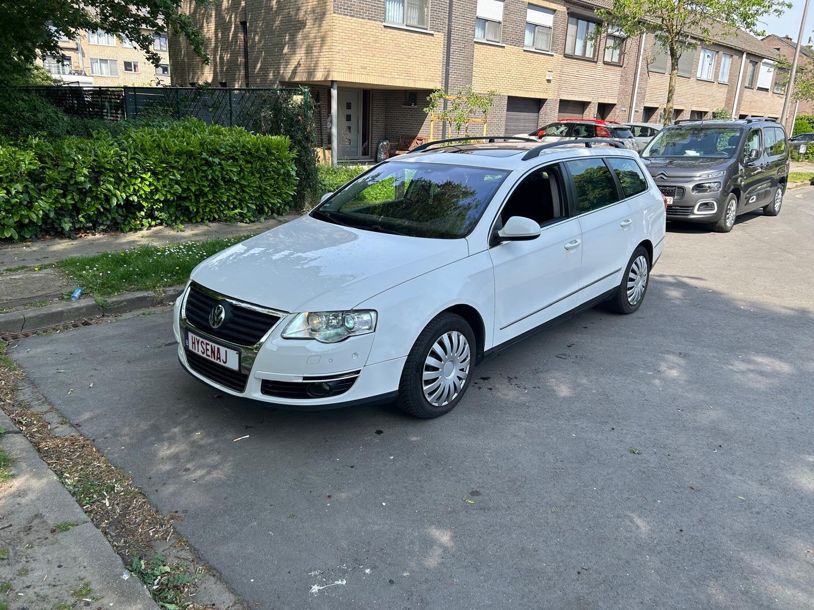 Volkswagen passat 2008 TSI benzine, Auto's, Automaat, 4 deurs, Zwart, Wit