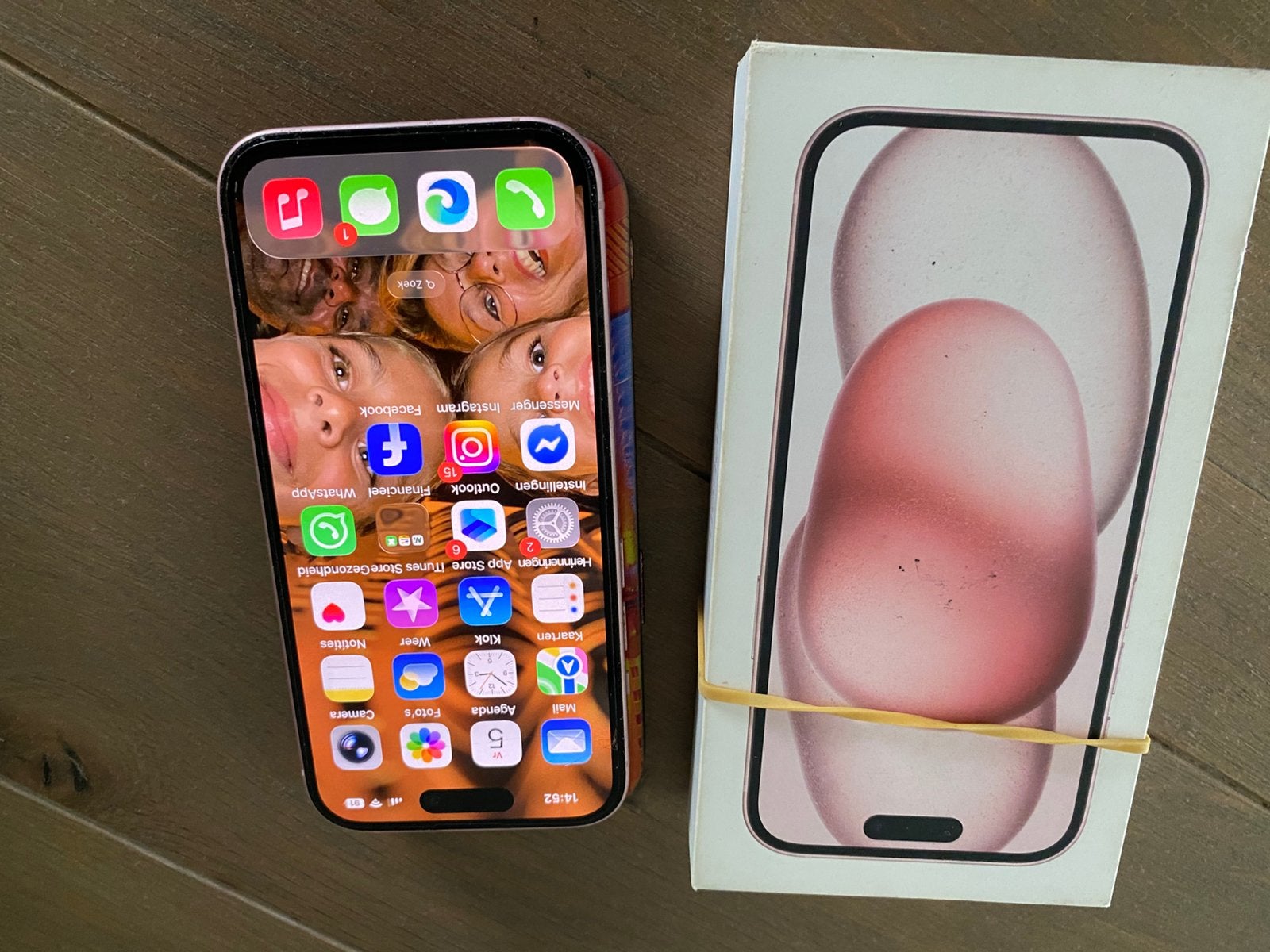 Iphone 15 te koop als nieuw, Ophalen, 128 GB, Zo goed als nieuw, Zonder abonnement