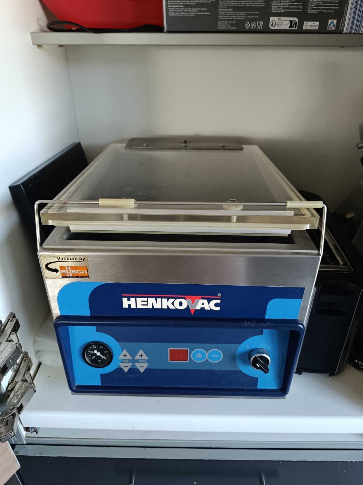 Henkovac Maxi 140ST ECO, Ophalen