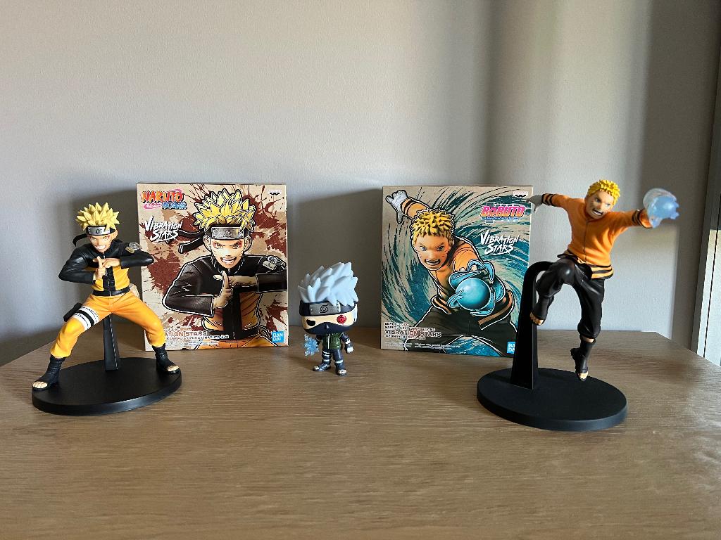 2x Banpresto : figurines Naruto/Boruto, Enlèvement ou Envoi, Comme neuf