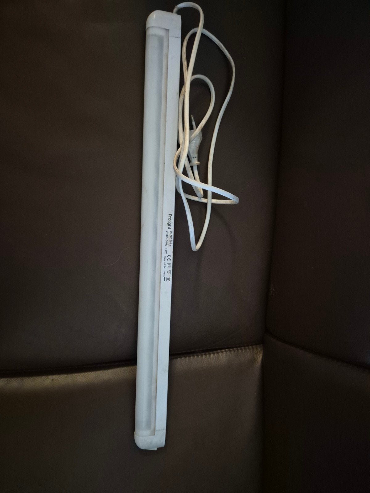 tl lamp houder met lamp, Ophalen, Lamp