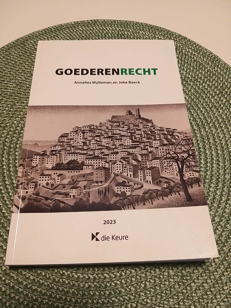 Handboek Goederenrecht Rechten UGent, Boeken, Studieboeken en Cursussen, Ophalen, Zo goed als nieuw, Hoger Onderwijs, Joke Baeck; Annelies Wylleman