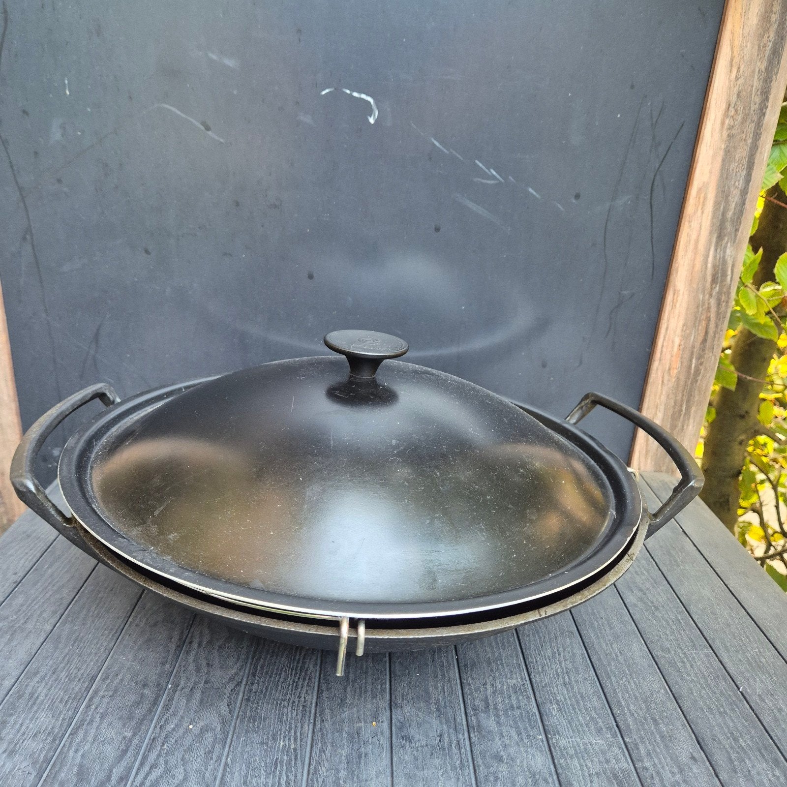 Poêle à wok (ou wadjan) Le Creuset de 36 cm de diamètre, en, Enlèvement ou Envoi