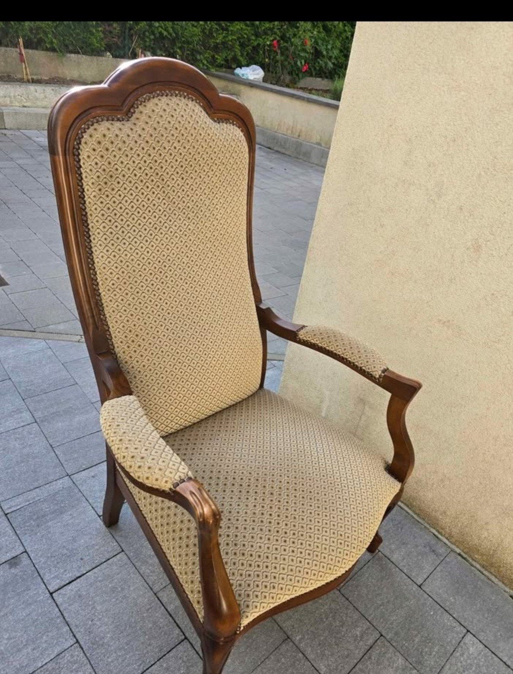 fauteuil, Maison & Meubles, Enlèvement, Comme neuf, Bois