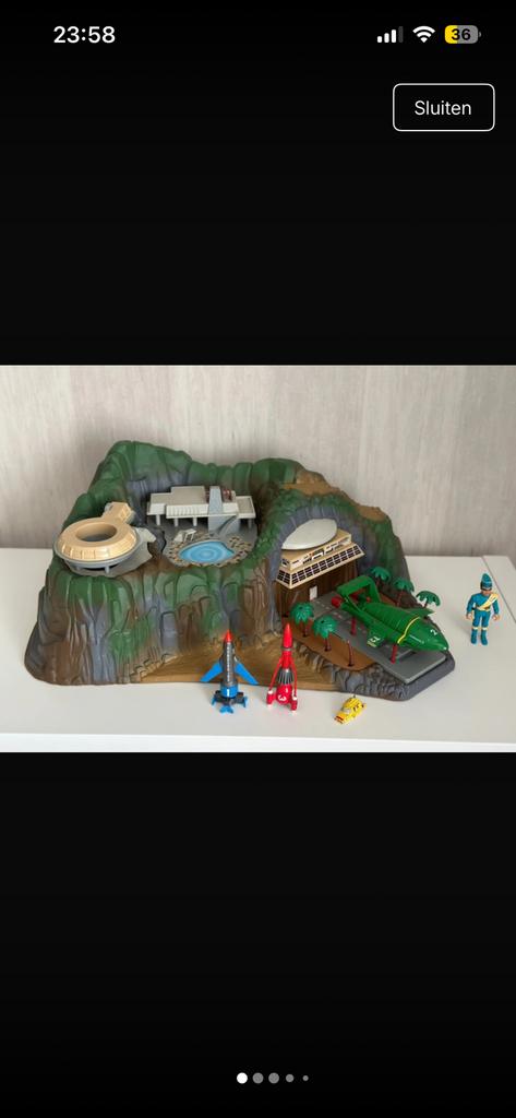 Thunderbirds island, Verzamelen, Speelgoed, Ophalen, Zo goed als nieuw