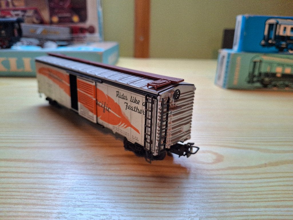 Märklin 4571 — Wagon américain en étain « Western Pacific », Hobby & Loisirs créatifs, Trains miniatures | HO, Analogique, Courant alternatif