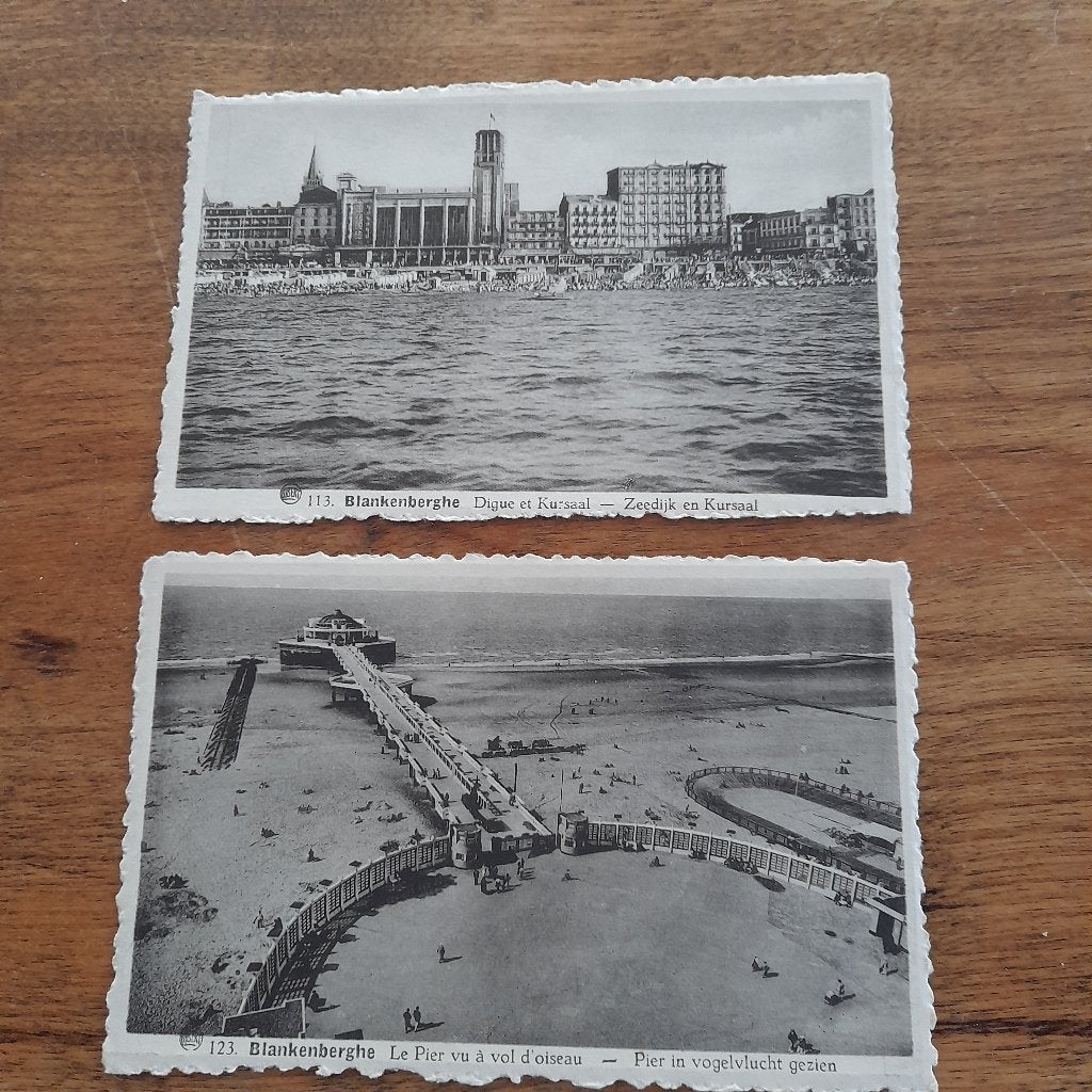 prentkaarten Blankenberge Blankenberghe, Verzamelen, Foto's en Prenten, Ophalen of Verzenden, Prent