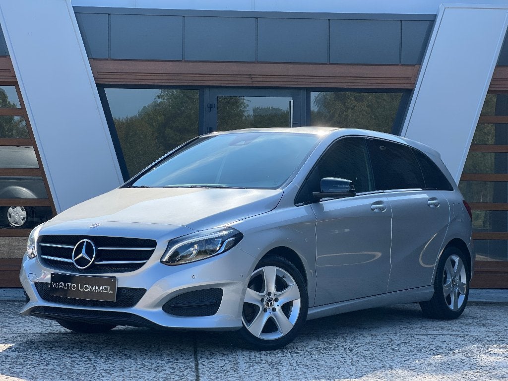 Mercedes B180 benzine - AUTOMAAT/ LED/ 43000KM/ GARANTIE, Argent ou Gris, Achat, Entreprise, Noir