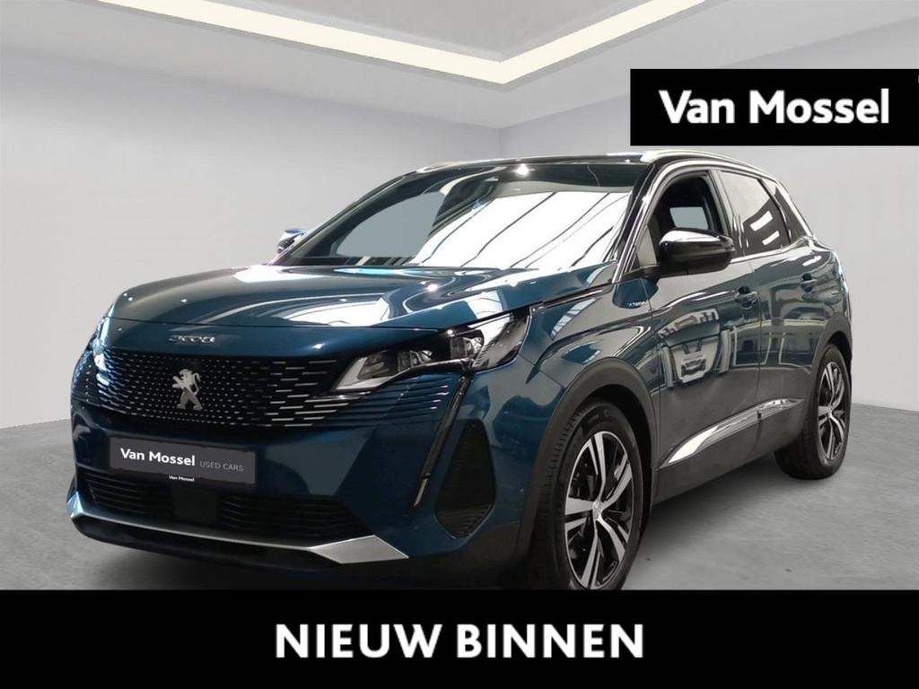 Peugeot 3008 Hybrid4 300 e-Auto8 GT 4x4/PANO/ZETELVERW/NAVI/, Auto's, Stof, 4 cilinders, Plug-in hybride, 5 zetels