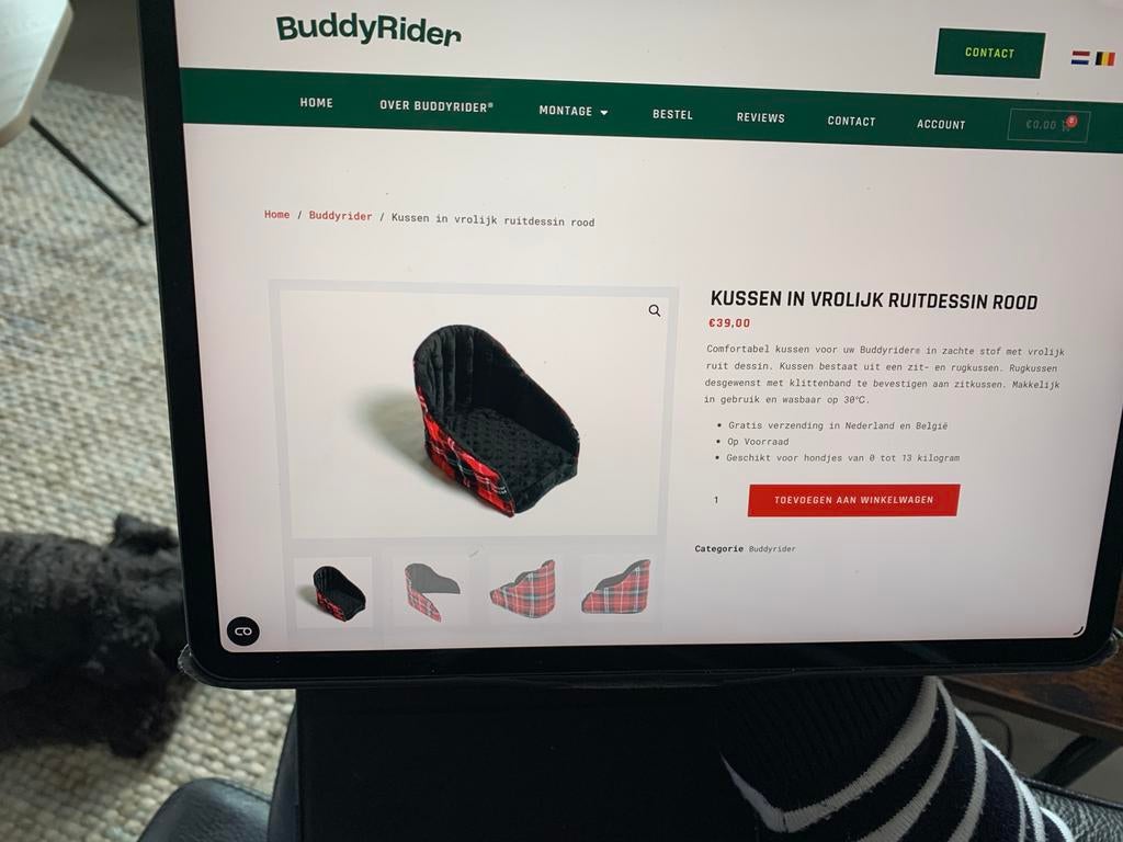 Fiets buddyrider 2, Ophalen, Zo goed als nieuw