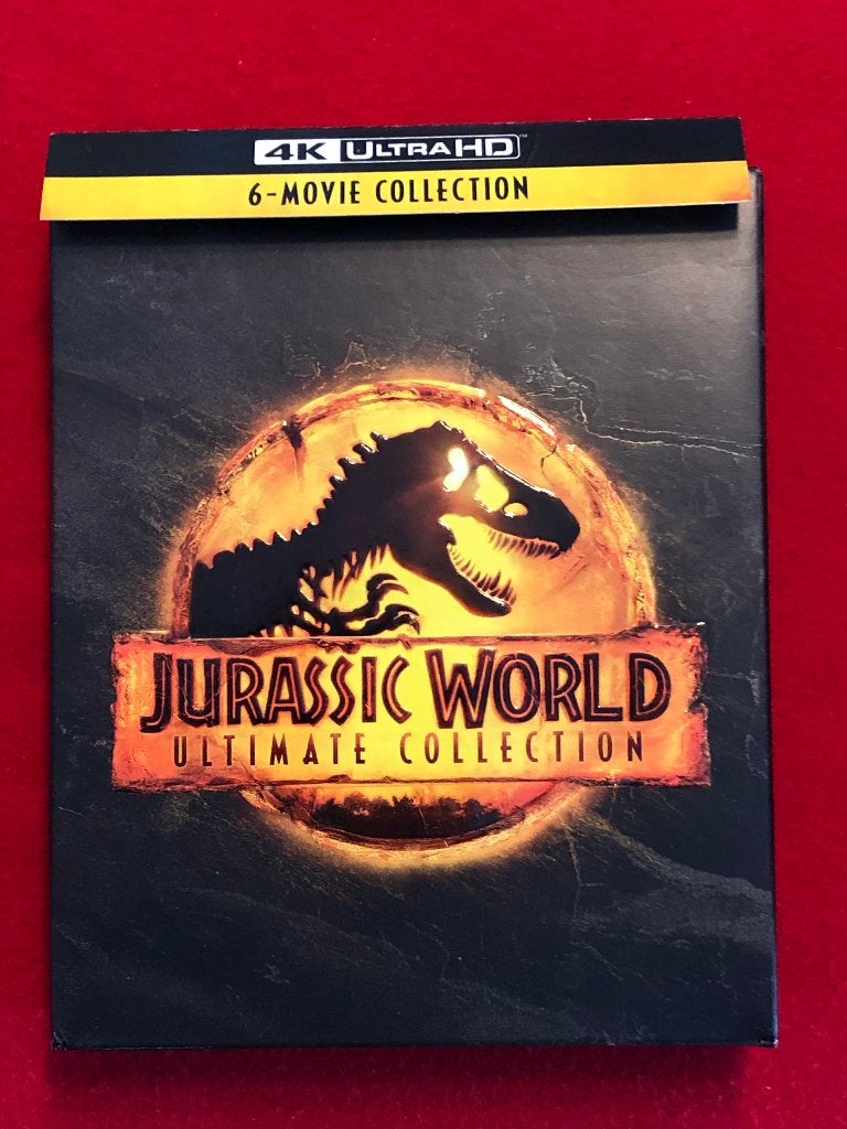 Jurassic World Collection (4K Blu-ray box), Cd's en Dvd's, Ophalen, Zo goed als nieuw, Blu-ray