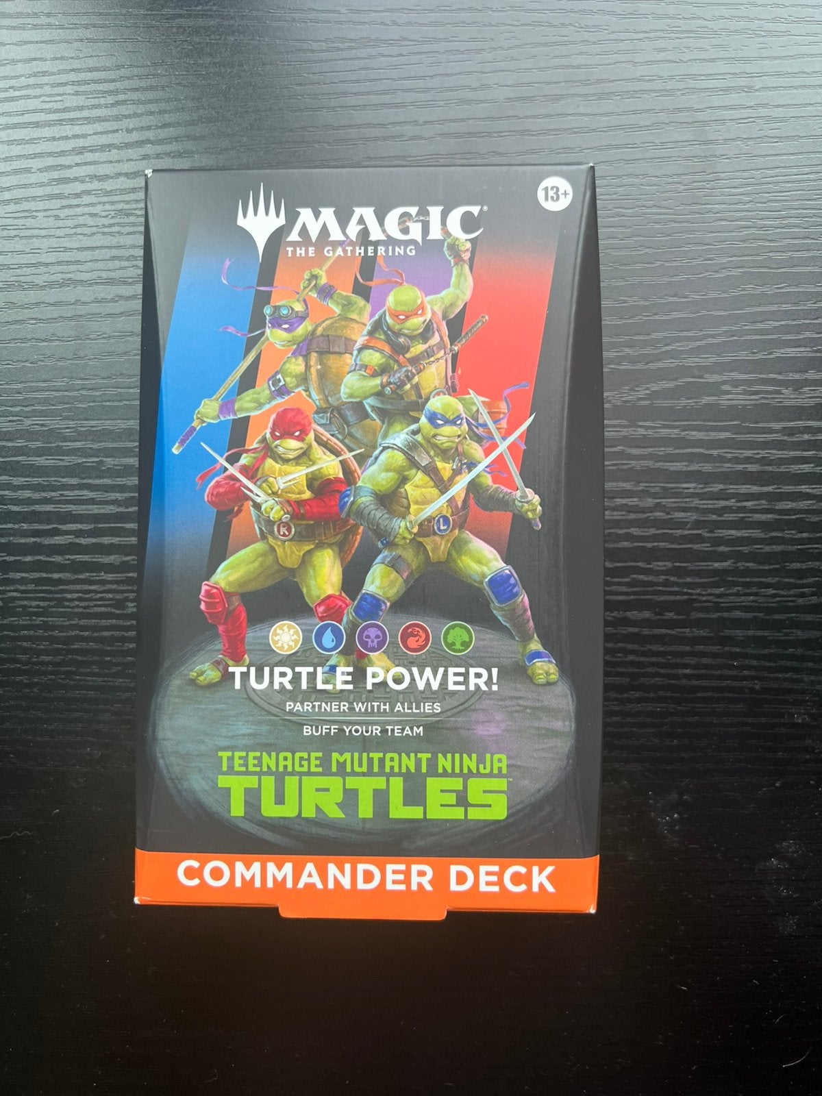 Ninja Turtles Turtle Power Commander Deck Magic The Gatherin, Enlèvement ou Envoi, Comme neuf