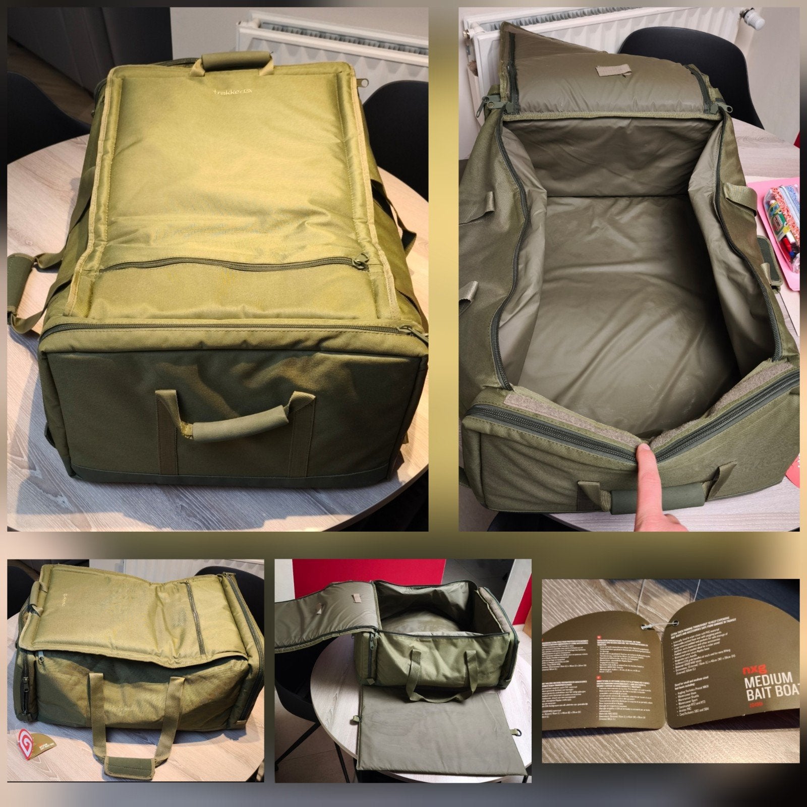 ‼️‼️ Nouveau sac à appâts Trakker NXG, taille moyenne. ‼️‼️, Enlèvement ou Envoi