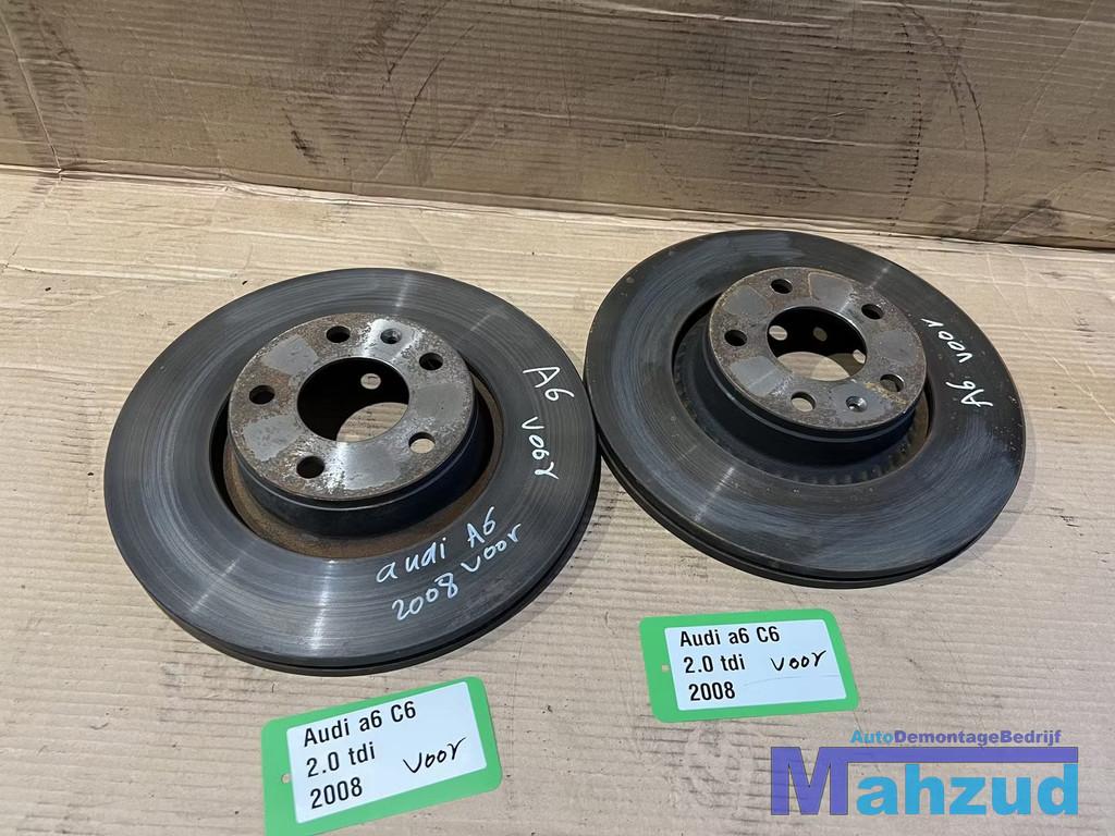 AUDI A6 C6 Remschijf set vooras voor 2005-2011, Auto-onderdelen, Gebruikt, AUDI AG, Auto-Union-Strasse 1
85045  Ingolstadt, DE