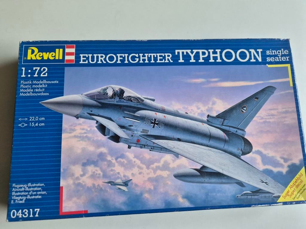 Eurofighter Revell Typhoon 04317, Enlèvement ou Envoi, Revell