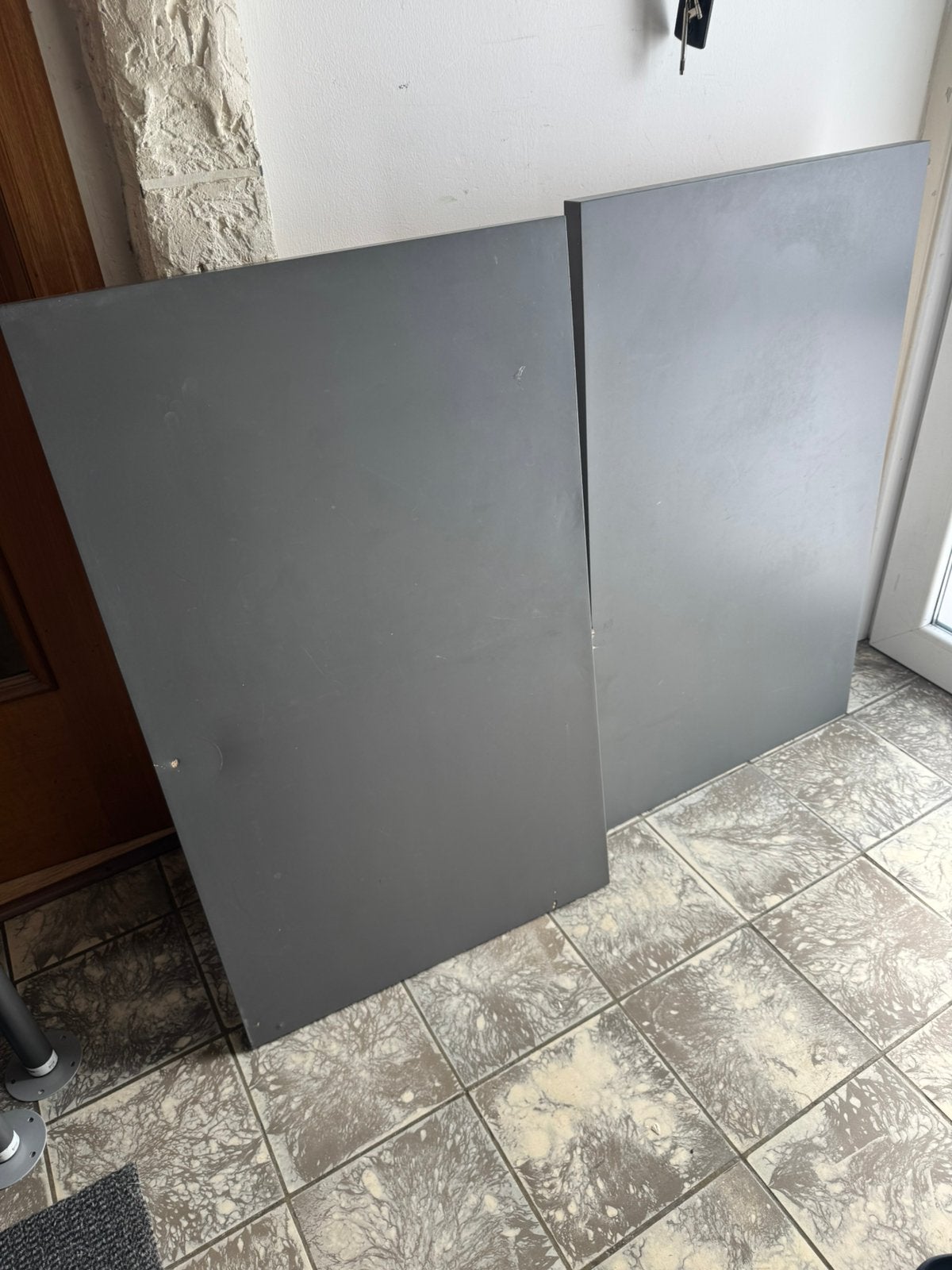 Gratuit 2 bureaux a donner, Enlèvement, Utilisé, 60 cm, 100 cm