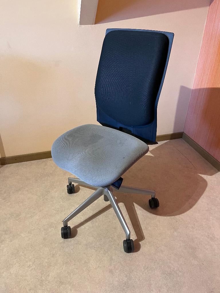 Bureaustoel, Ophalen, Gebruikt, Grijs, Bureaustoel