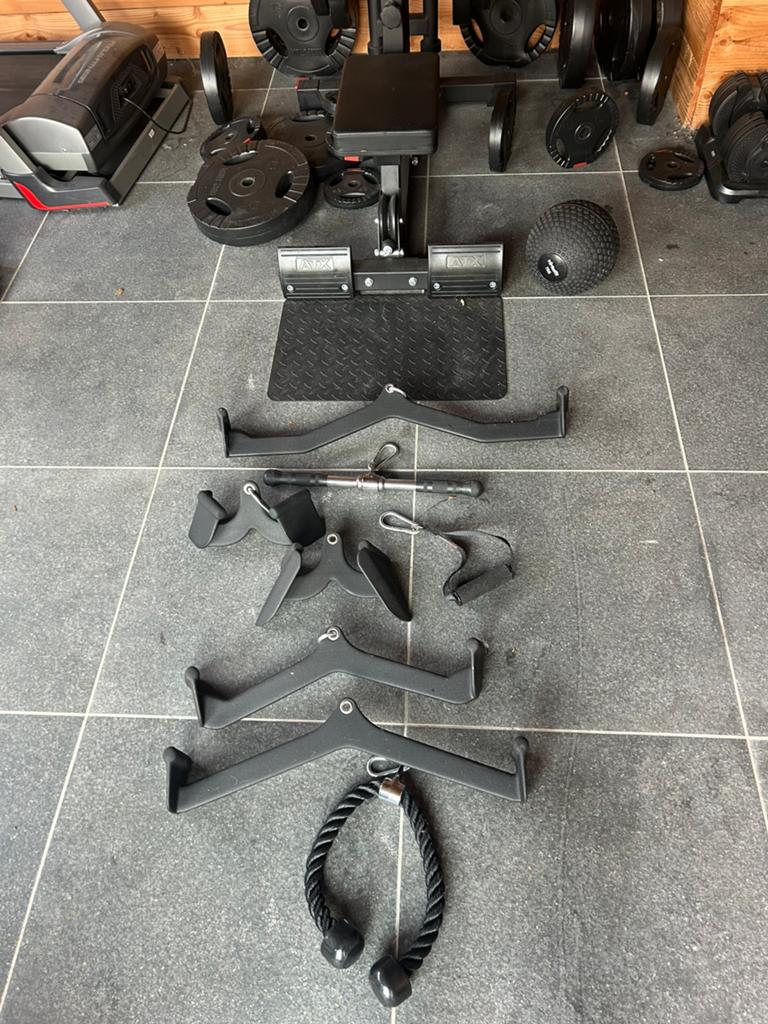 Atx lat pulldown met gewichten, Sport en Fitness, Fitnessmaterialen, Ophalen, Info@arx.com, Rug, Overige typen