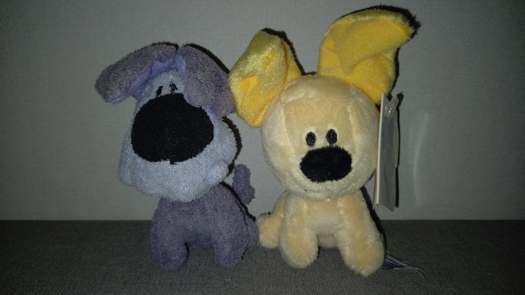 Peluches Woezel & Pip, Enlèvement ou Envoi, Utilisé