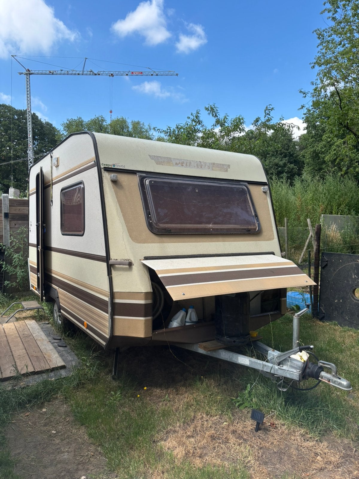 Dethleffs DR3 lichtgewicht caravan (<750 kg) | Keuringsvrij, Caravans en Kamperen, Standaardzit, Tot en met 3, Particulier, Voortentlamp
